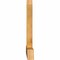 Ekena Millwork Portland Rough Sawn Timber Gable Bracket, Western Red Cedar, 72"W x 39"H x 4"D x 6"F, 13/12 Pitch GBW072X39X0406POR00RWR - alternate 4